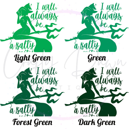 Salty Witch Decal