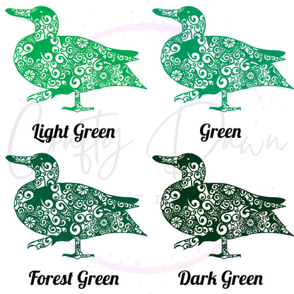 Duck Mandala Decal