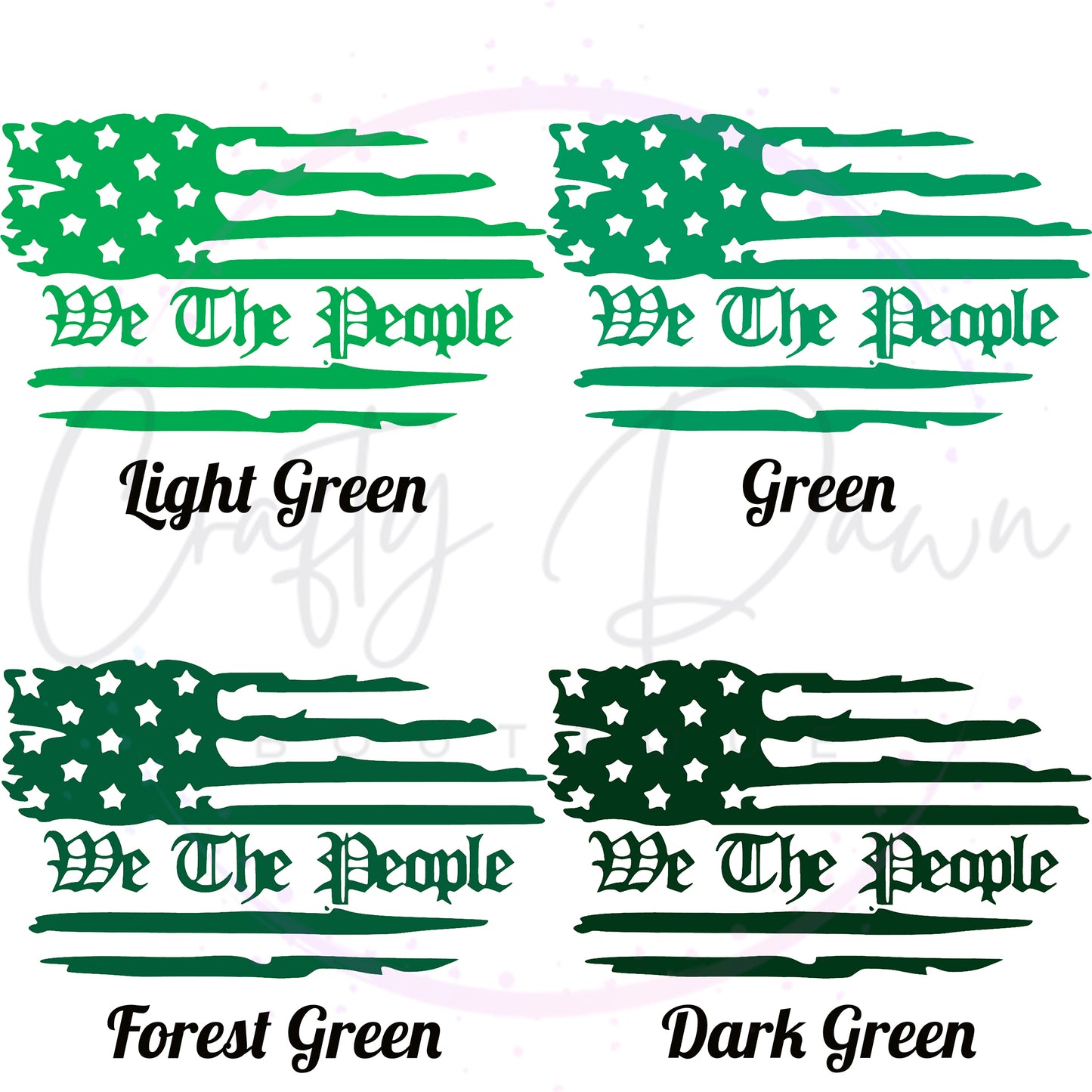 We The People Decal