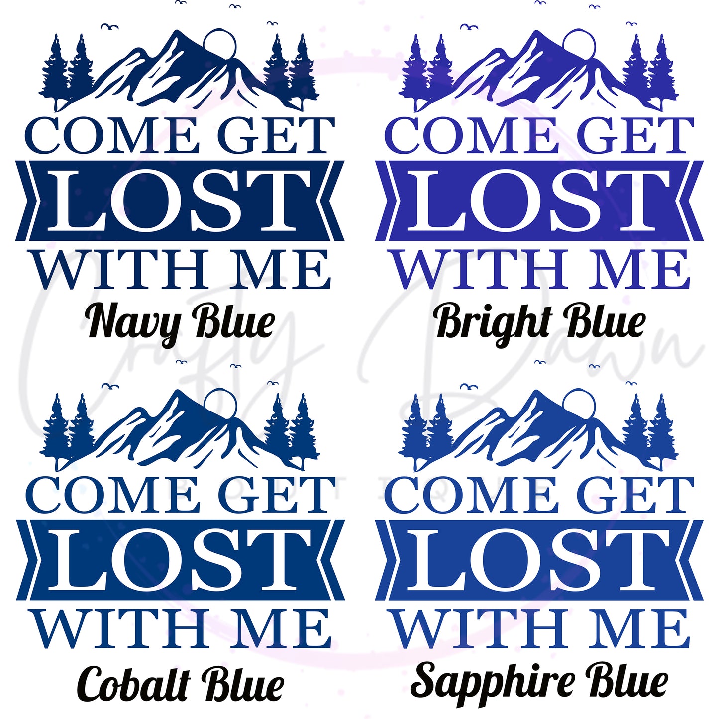 Get Lost With Me Decal