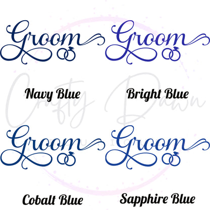 Groom Acrylic Sign