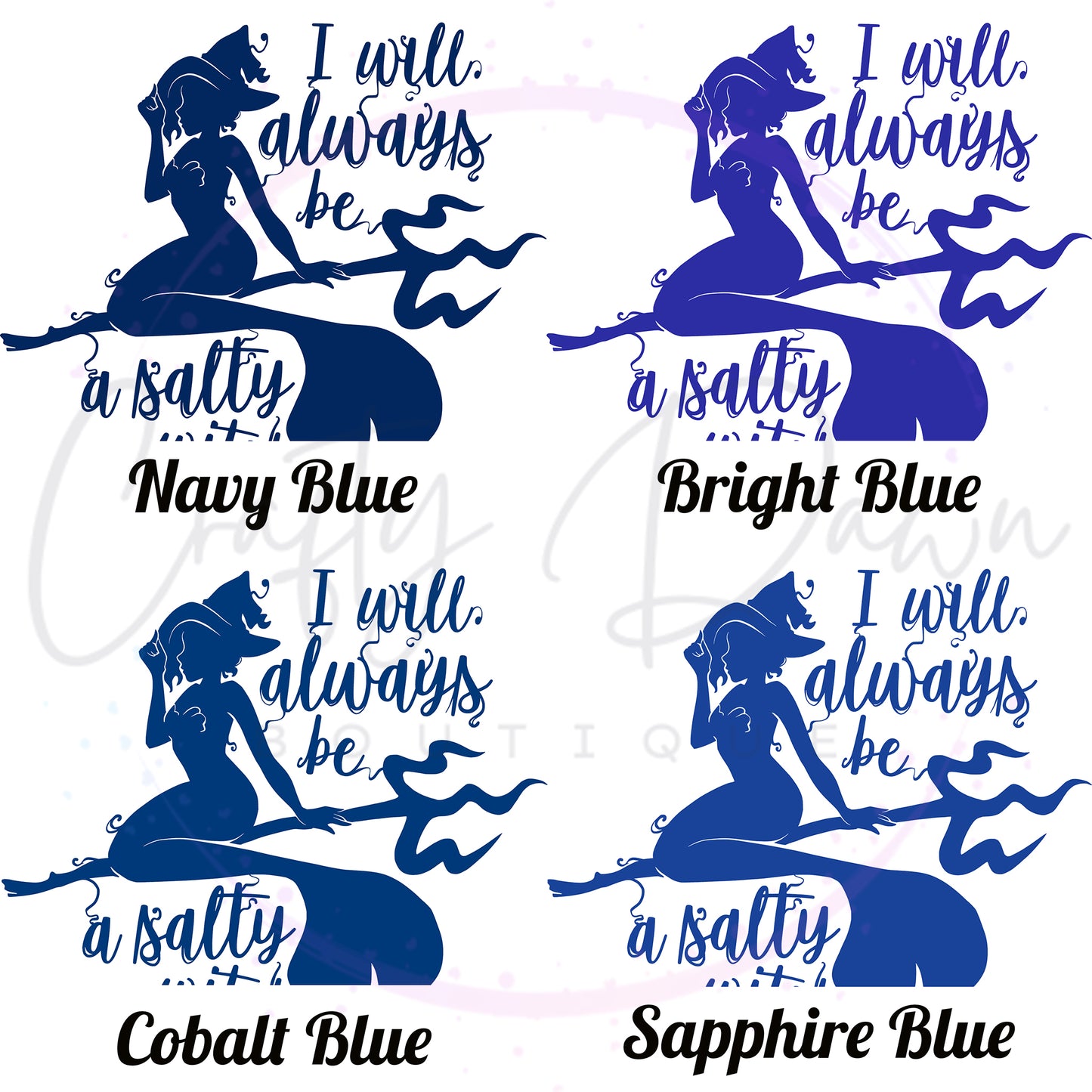 Salty Witch Decal