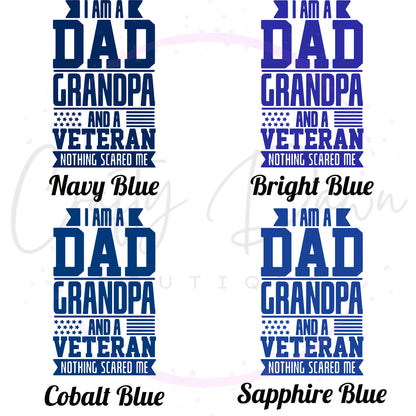 Dad Grandpa Veteran Decal