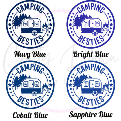 Camping Besties Decal