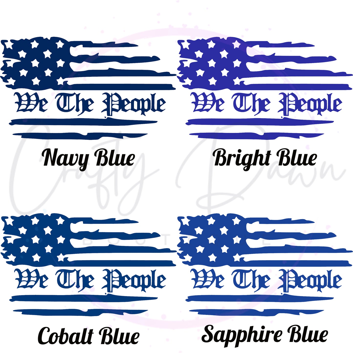 We The People Decal