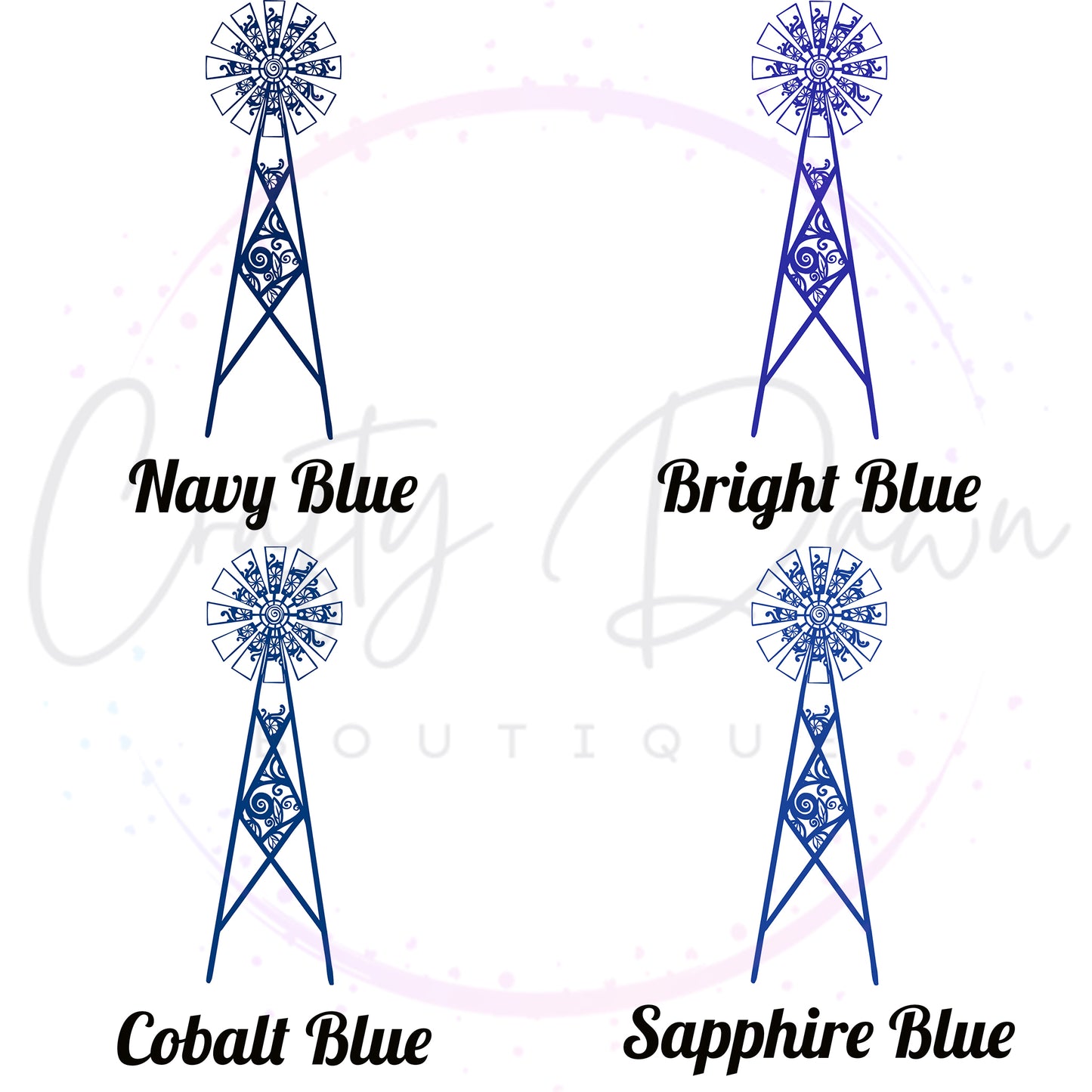 Farmhouse Windmill Decal