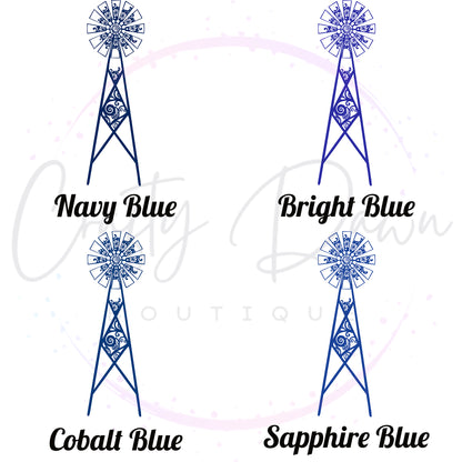 Farmhouse Windmill Decal