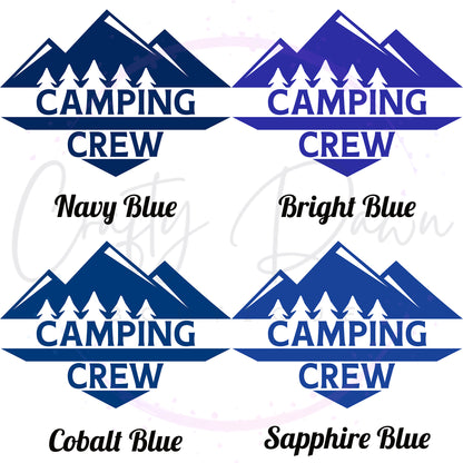 Camping Crew Decal