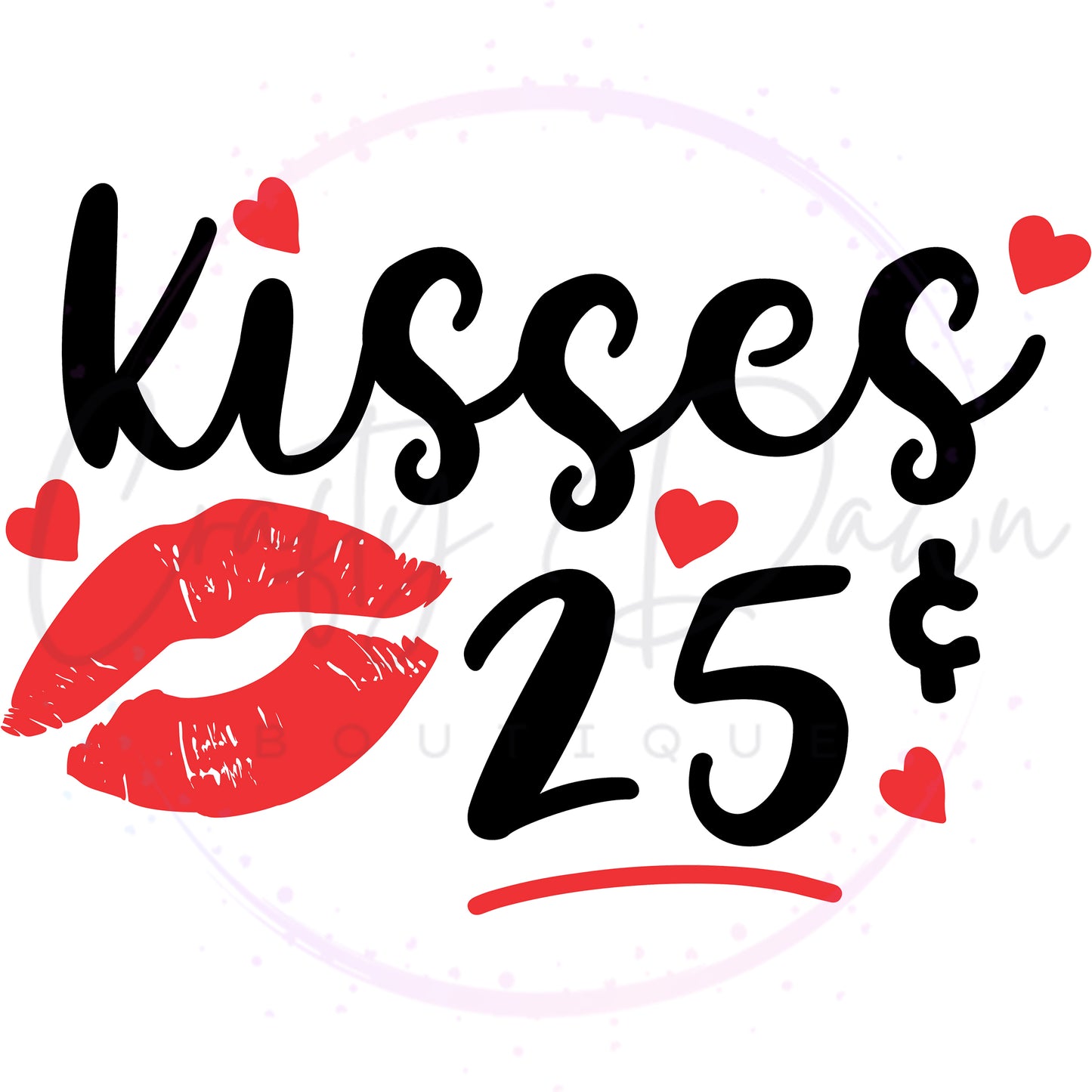 Kisses 25 Cents Infant One Piece