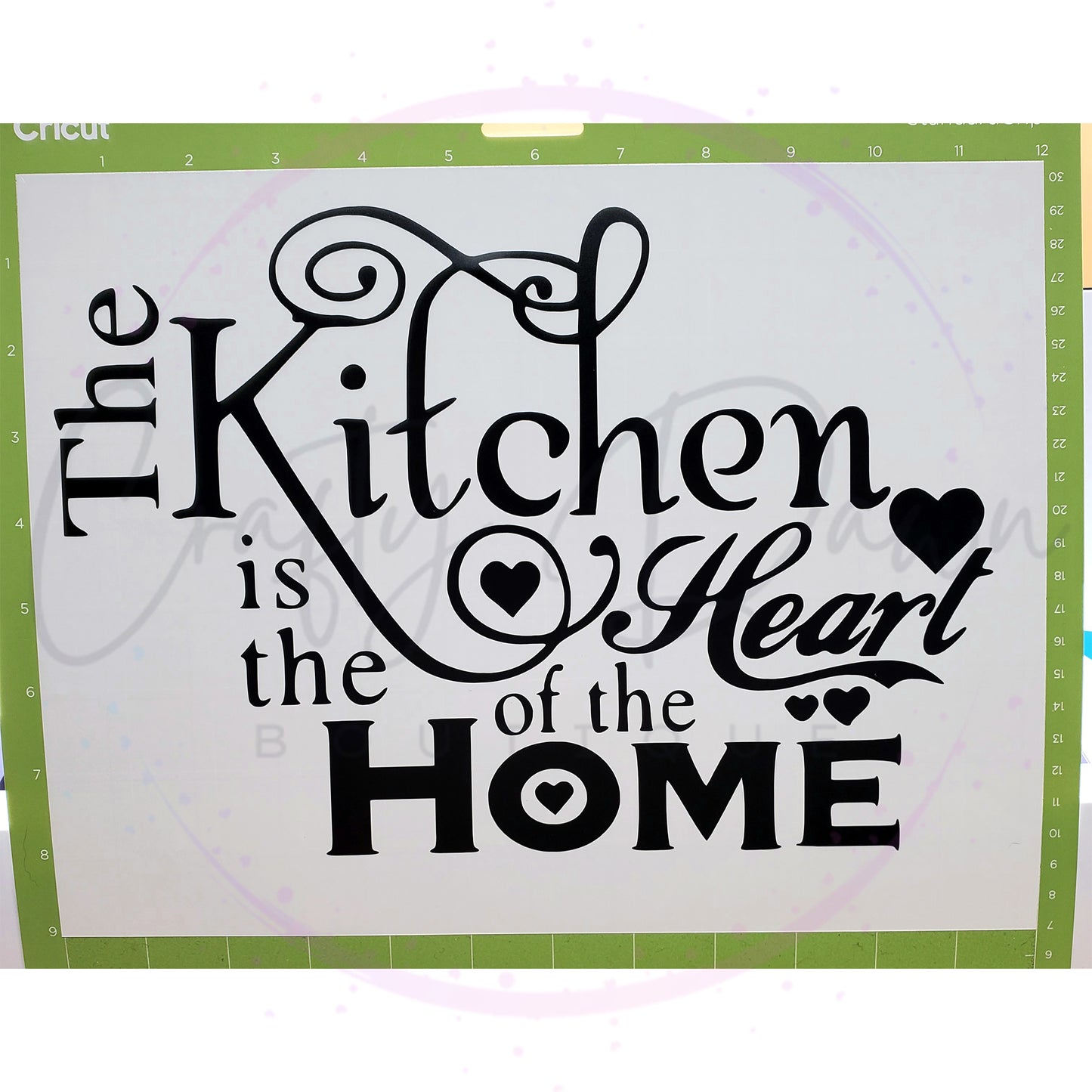 Heart Of The Home Decal