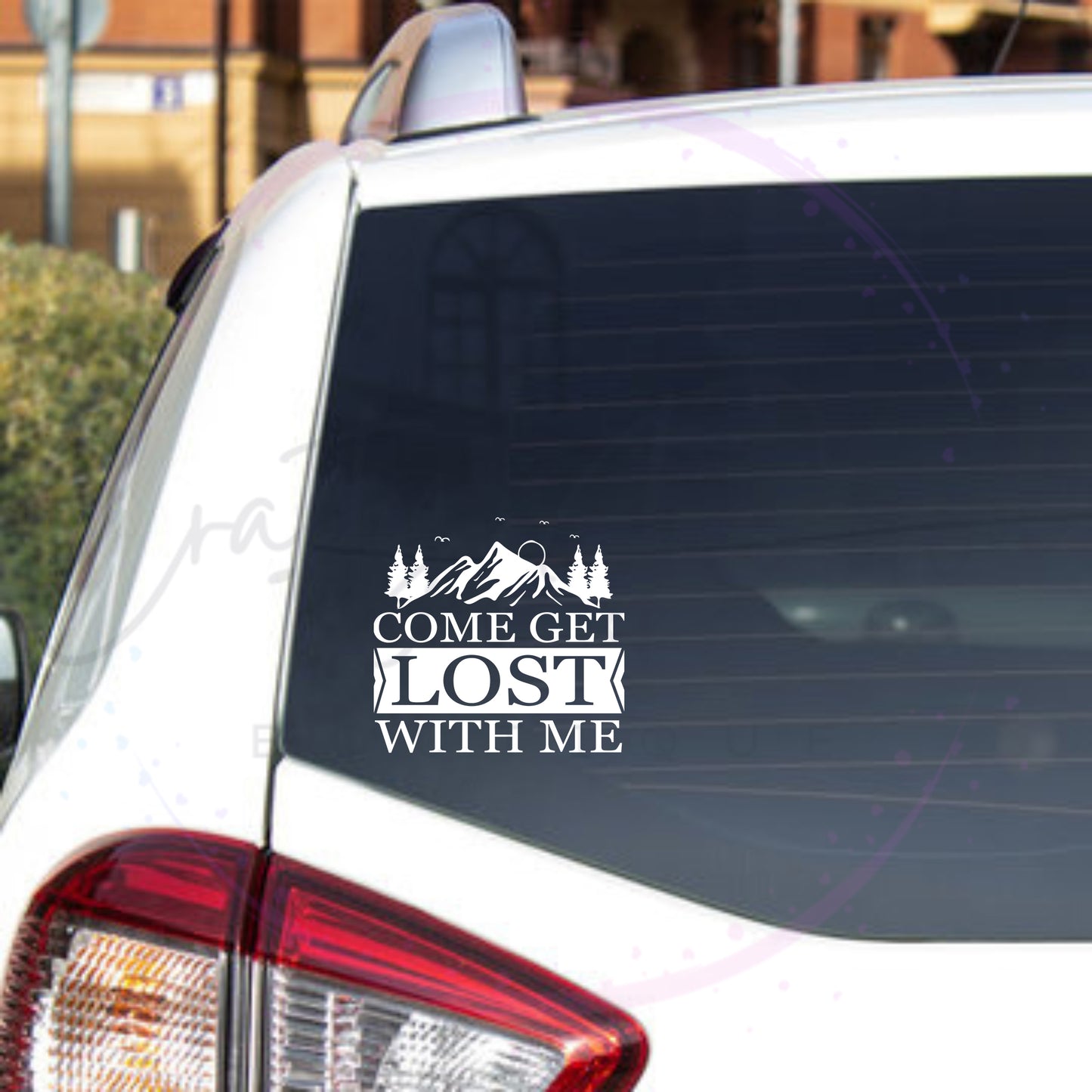 Get Lost With Me Decal
