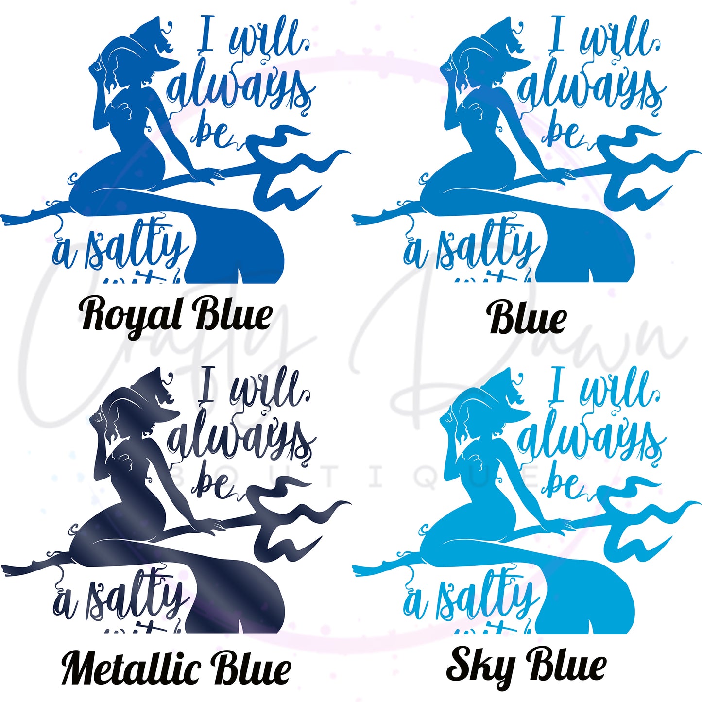 Salty Witch Decal