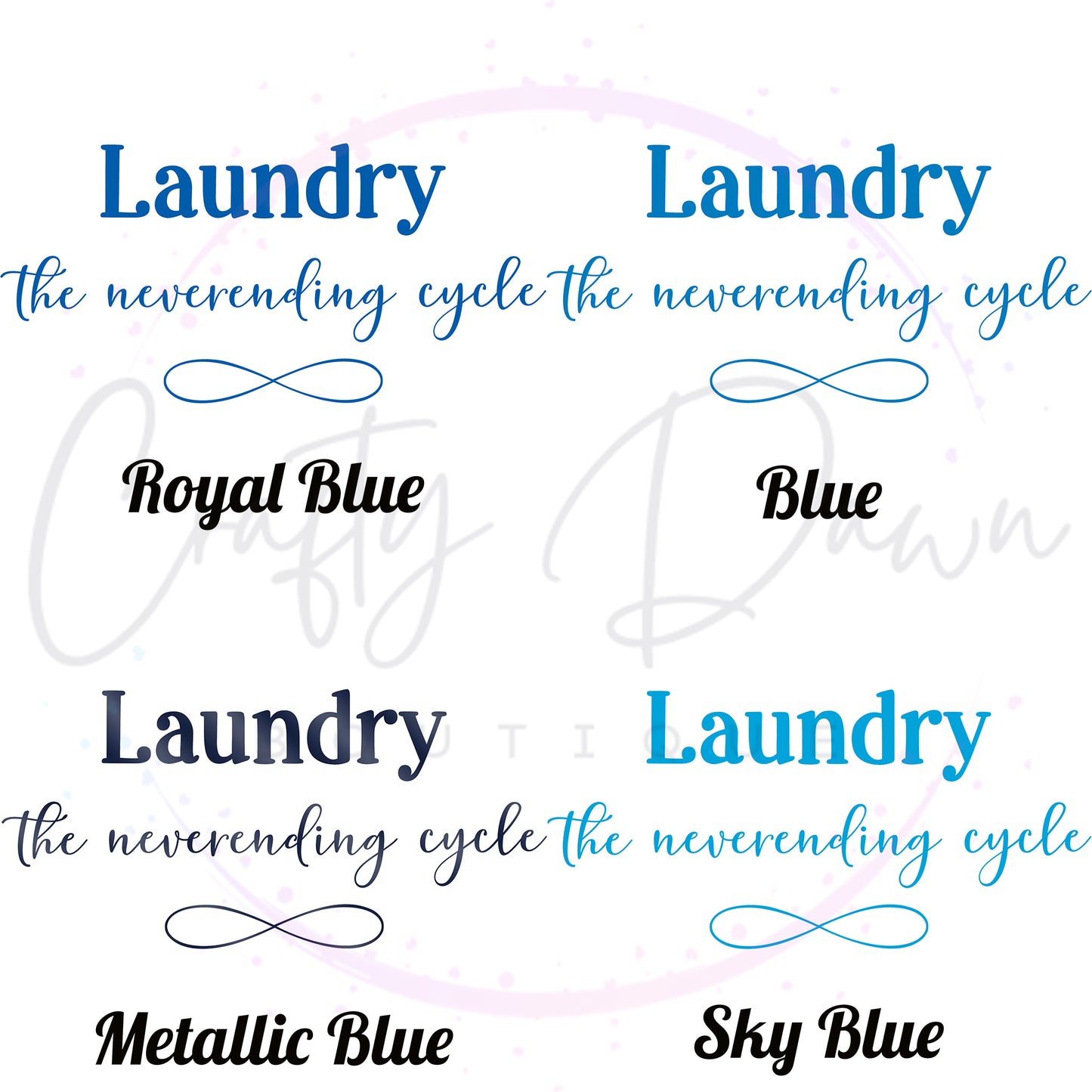 Laundry, The Neverending Cycle Decal