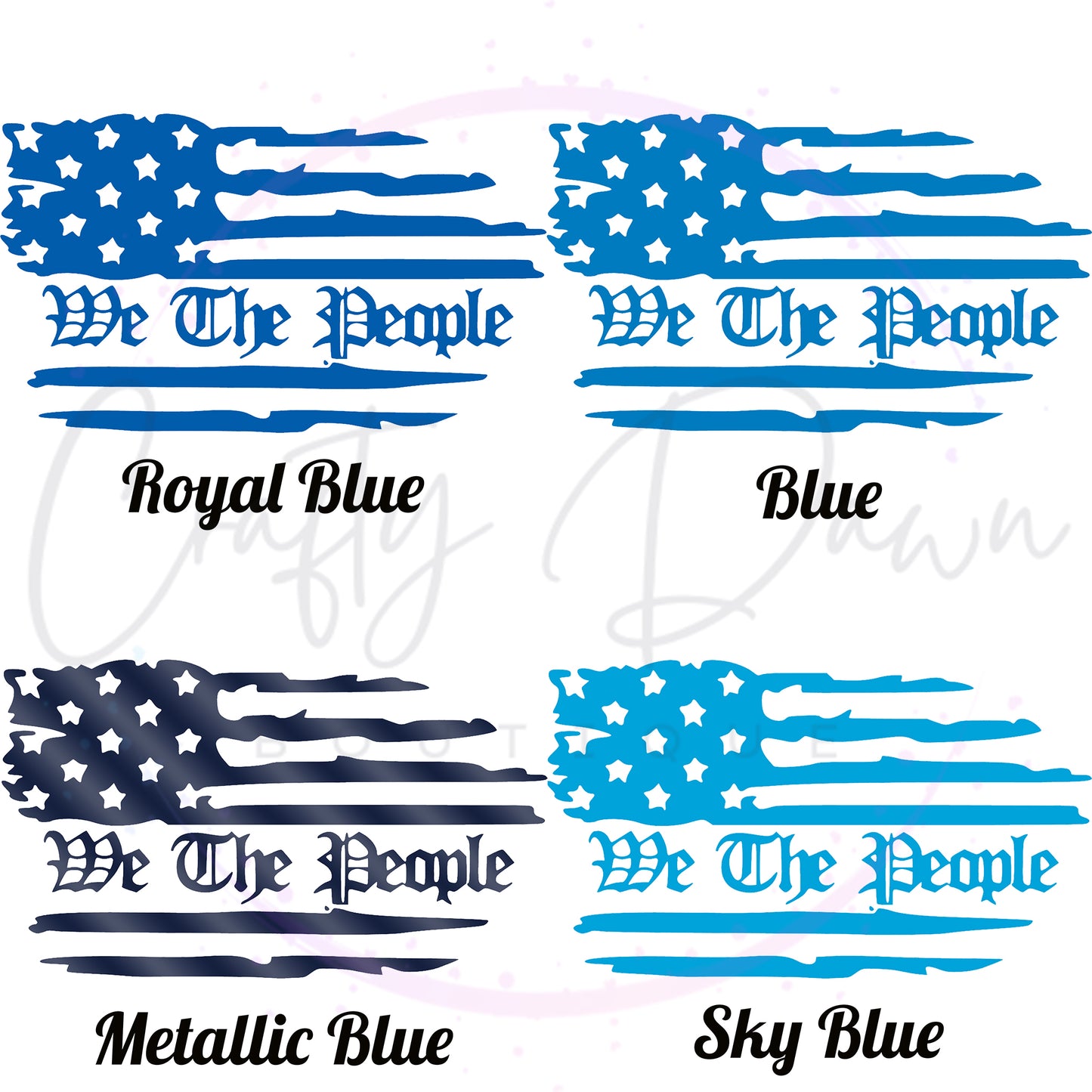 We The People Decal
