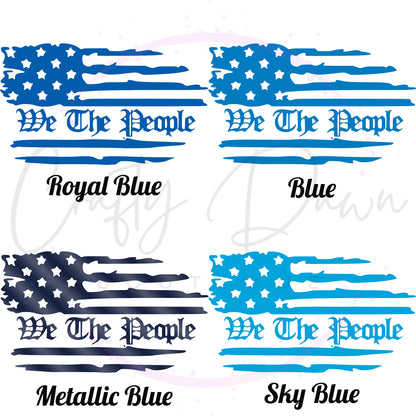 We The People Decal