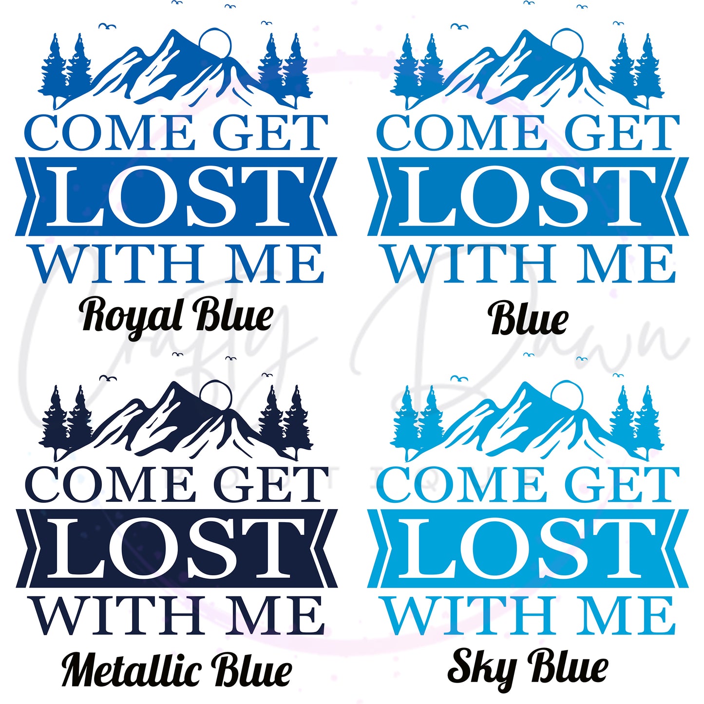 Get Lost With Me Decal