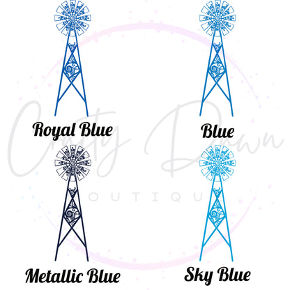 Farmhouse Windmill Decal
