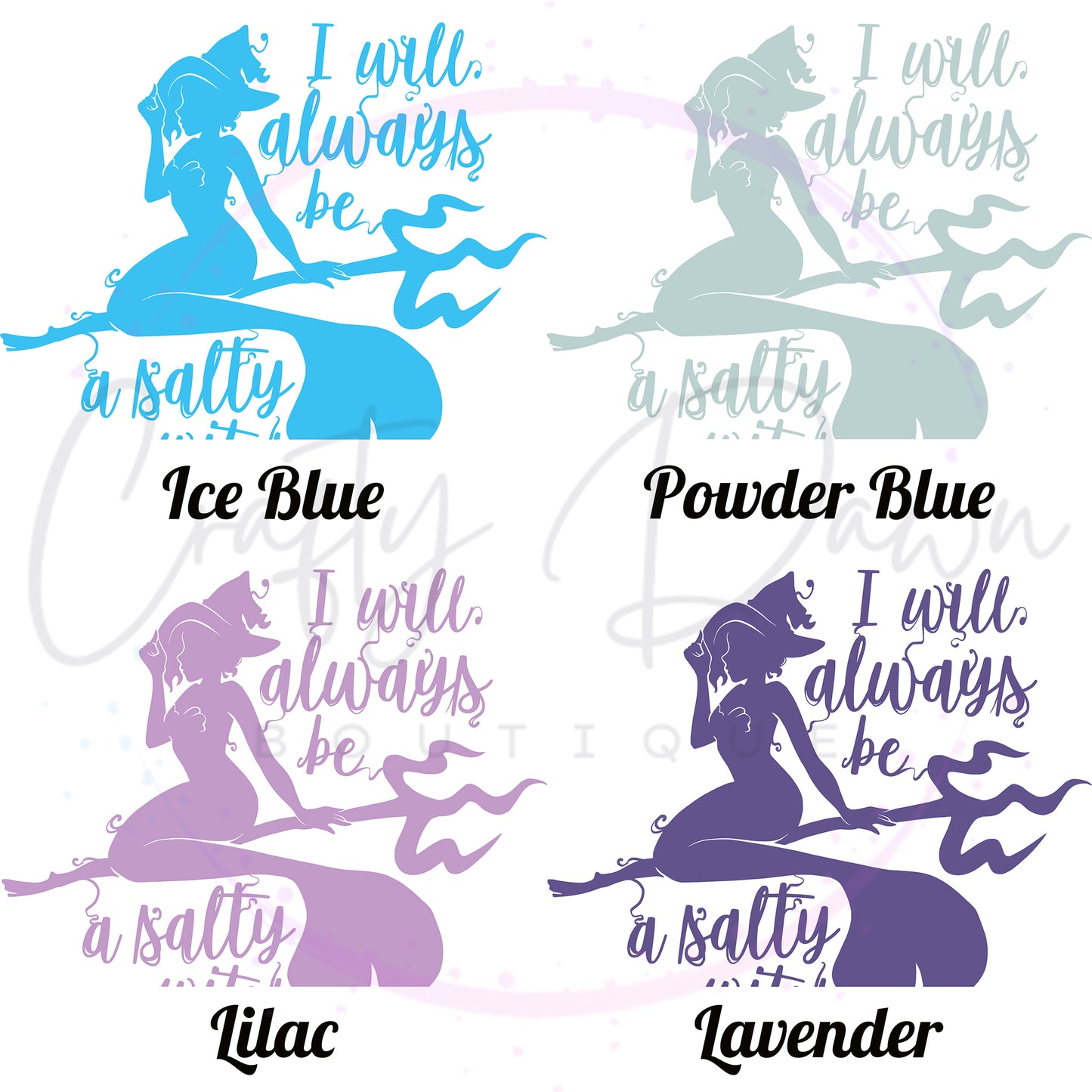 Salty Witch Decal