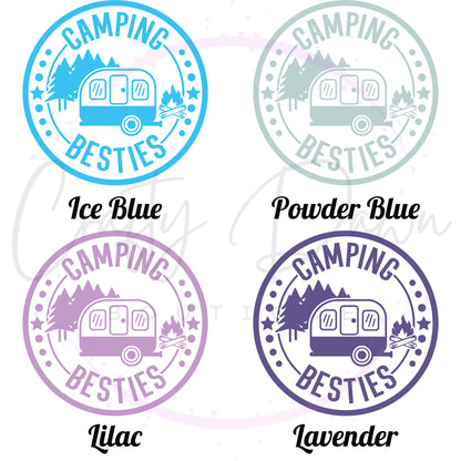 Camping Besties Decal