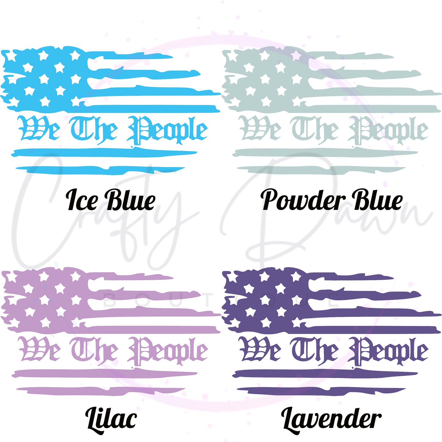 We The People Decal