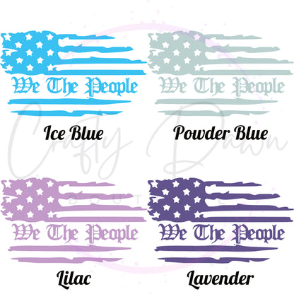We The People Decal