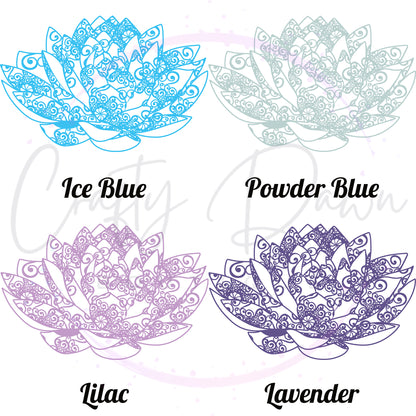 Lily Mandala Decal
