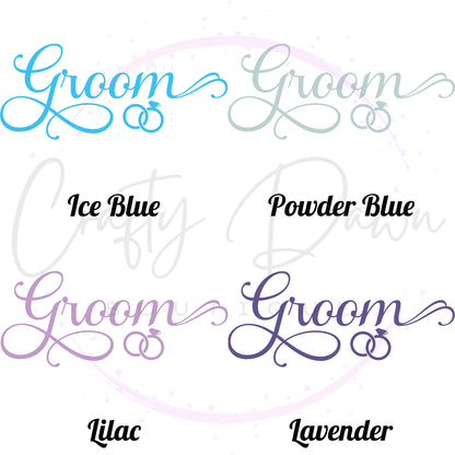 Groom Acrylic Sign