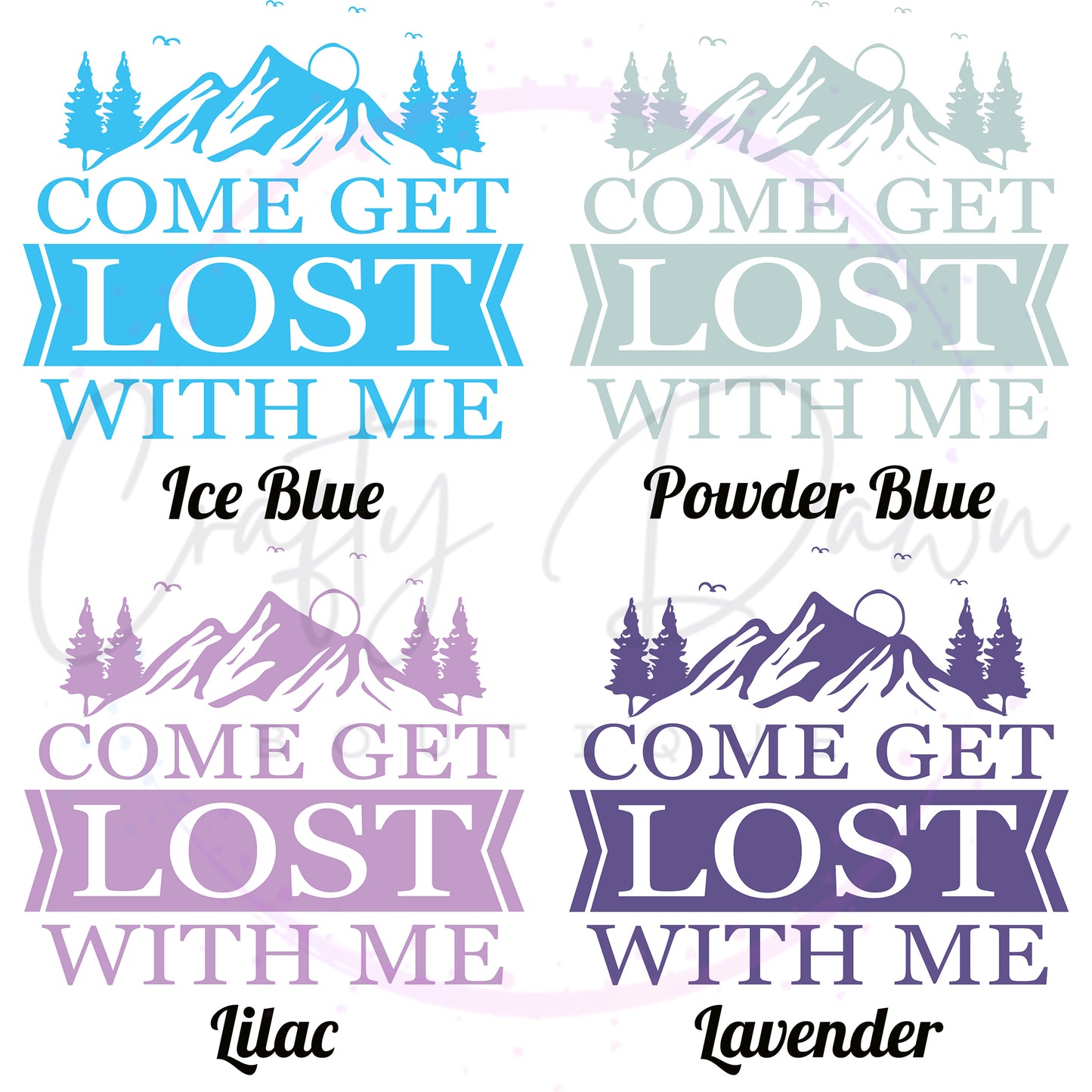 Get Lost With Me Decal
