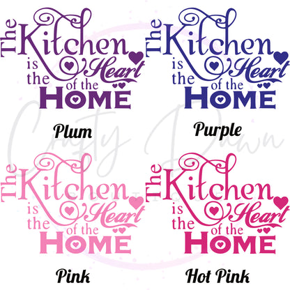 Heart Of The Home Decal