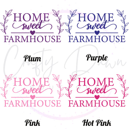 Home Sweet Farmhouse Decal