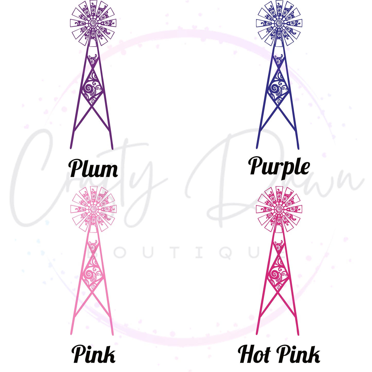 Farmhouse Windmill Decal
