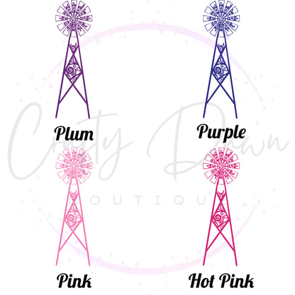 Farmhouse Windmill Decal