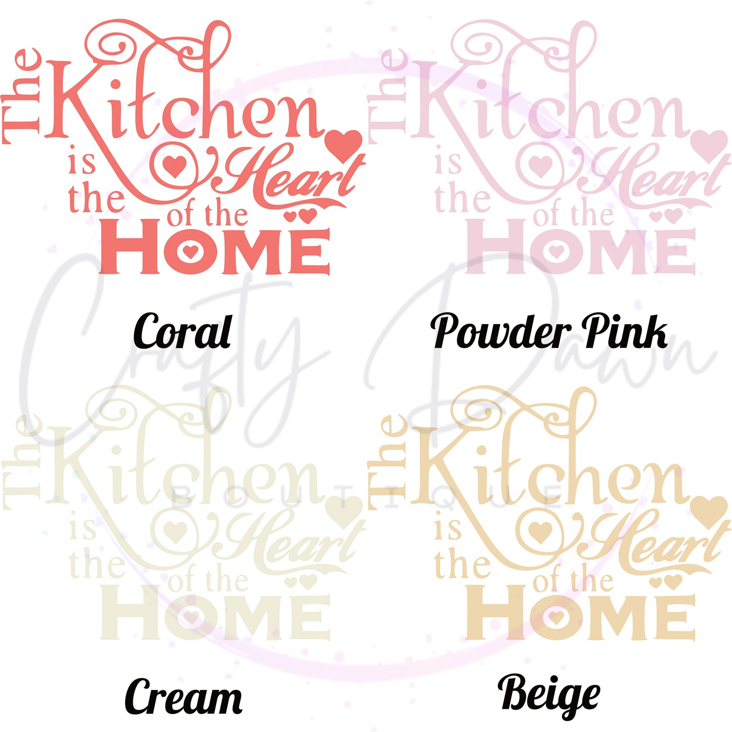 Heart Of The Home Decal