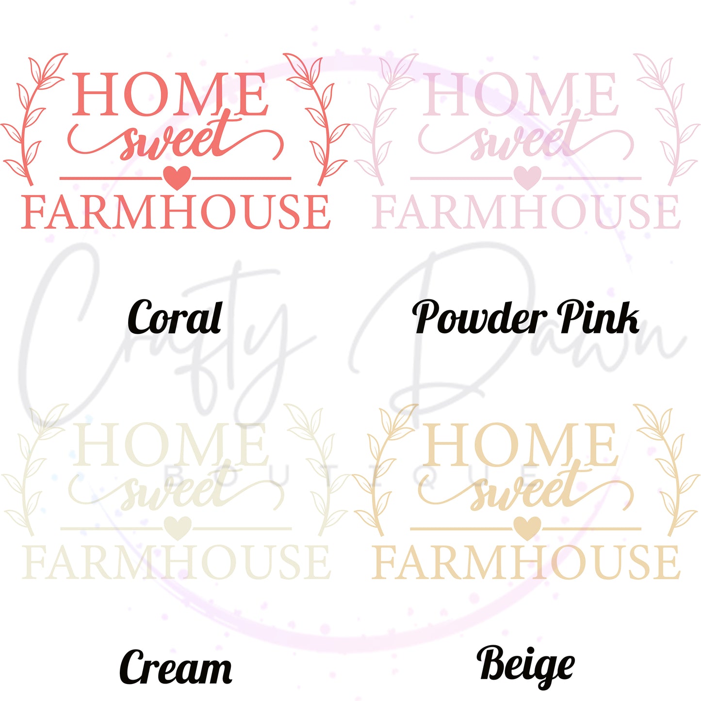 Home Sweet Farmhouse Decal