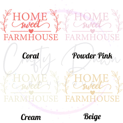 Home Sweet Farmhouse Decal