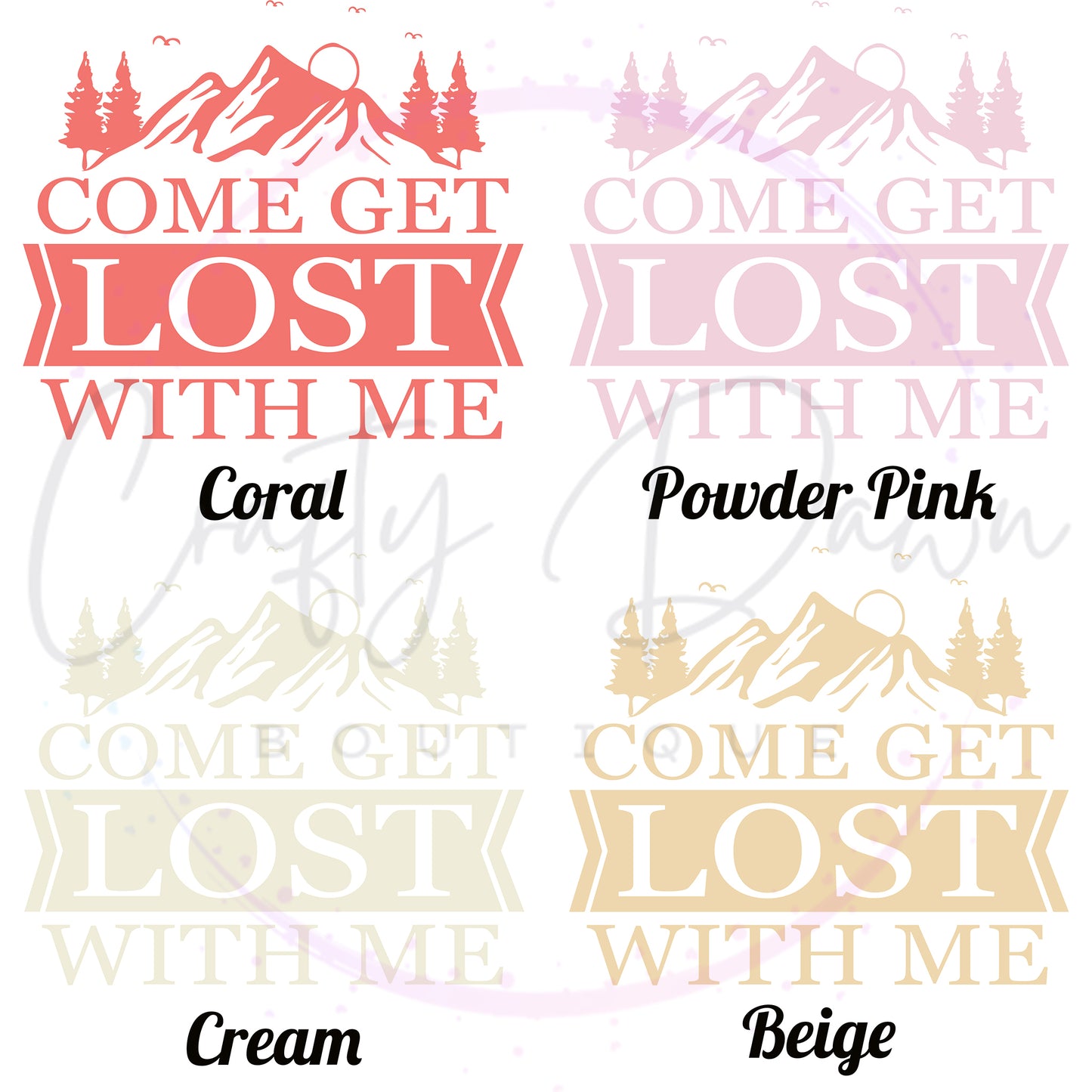 Get Lost With Me Decal
