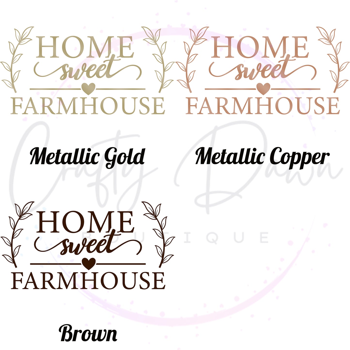 Home Sweet Farmhouse Decal