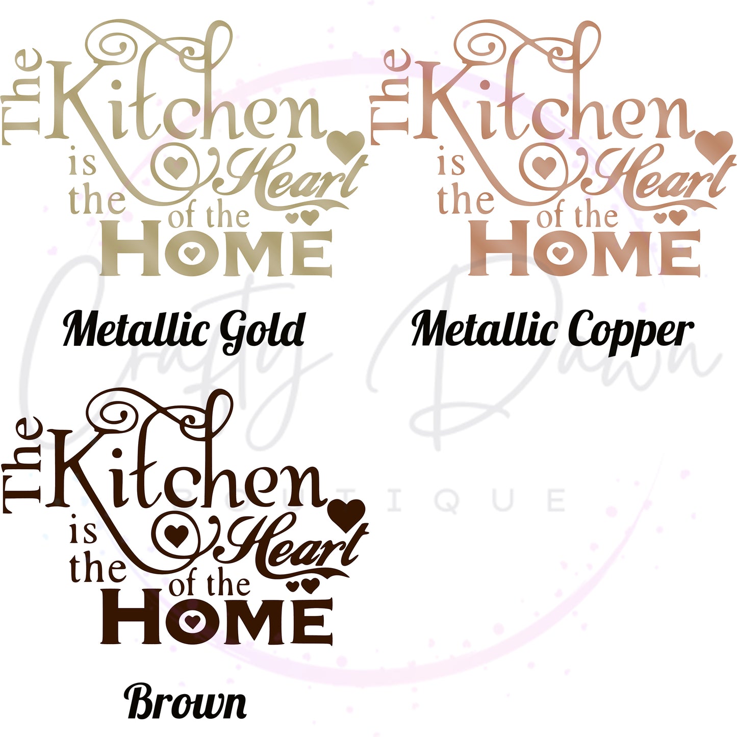 Heart Of The Home Decal