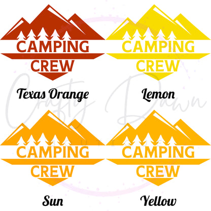 Camping Crew Can Cooler