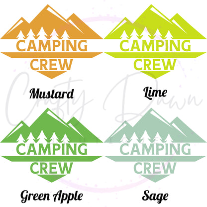 Camping Crew Can Cooler