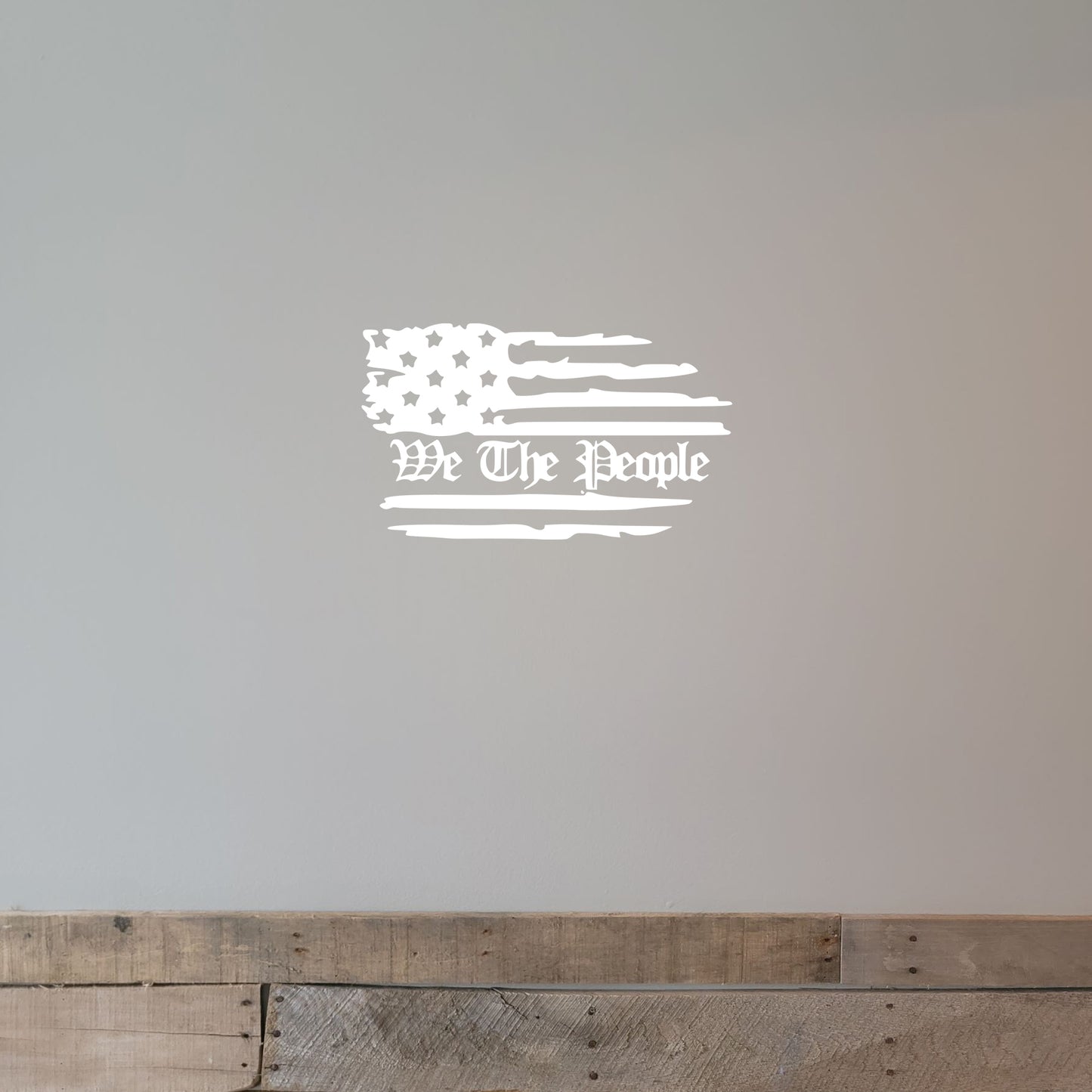 We The People Decal