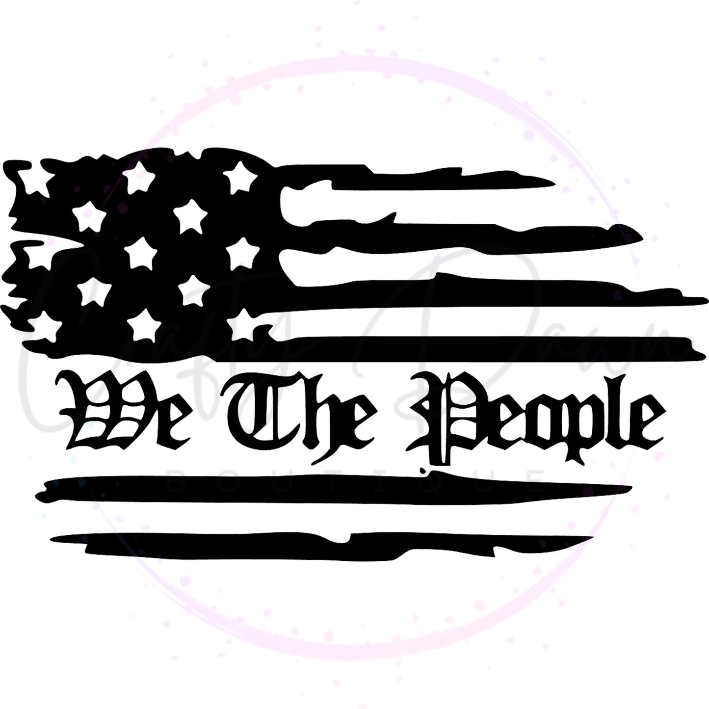 We The People Decal