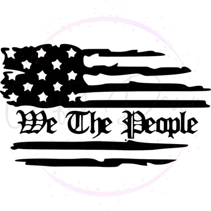 We The People Decal