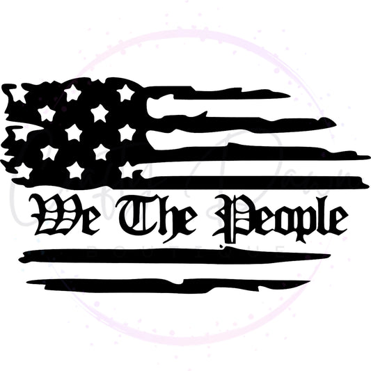 We The People Decal