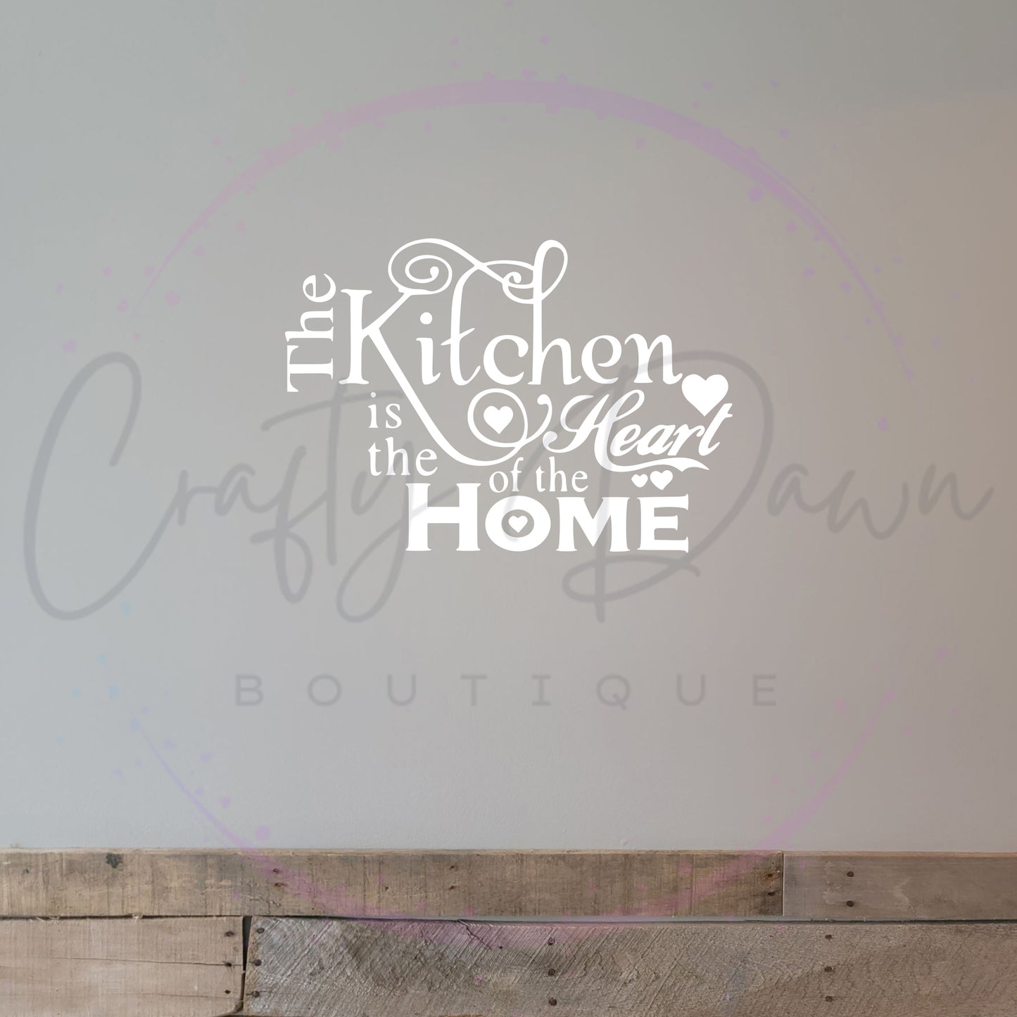 Heart Of The Home Decal