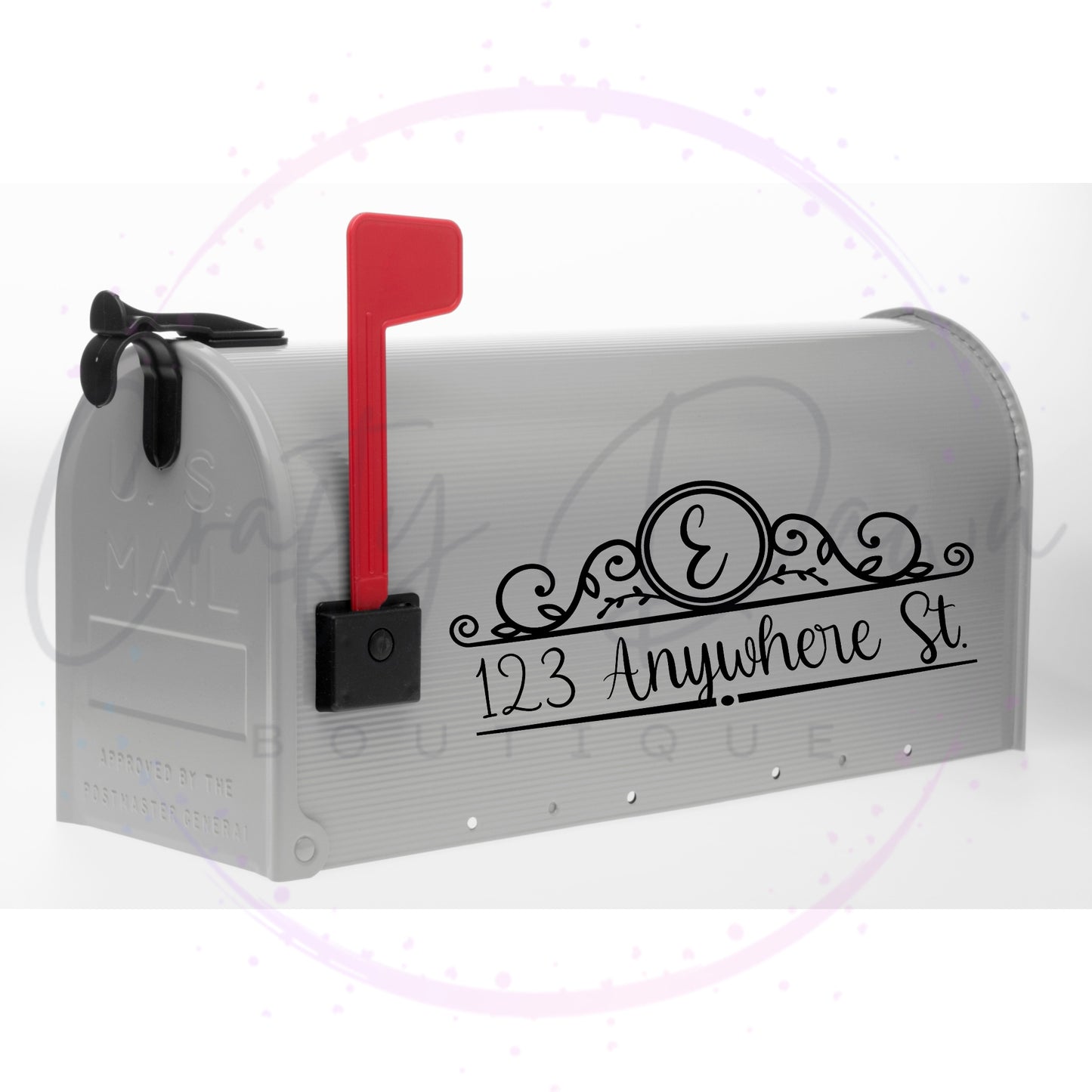 Vine Mailbox Decal