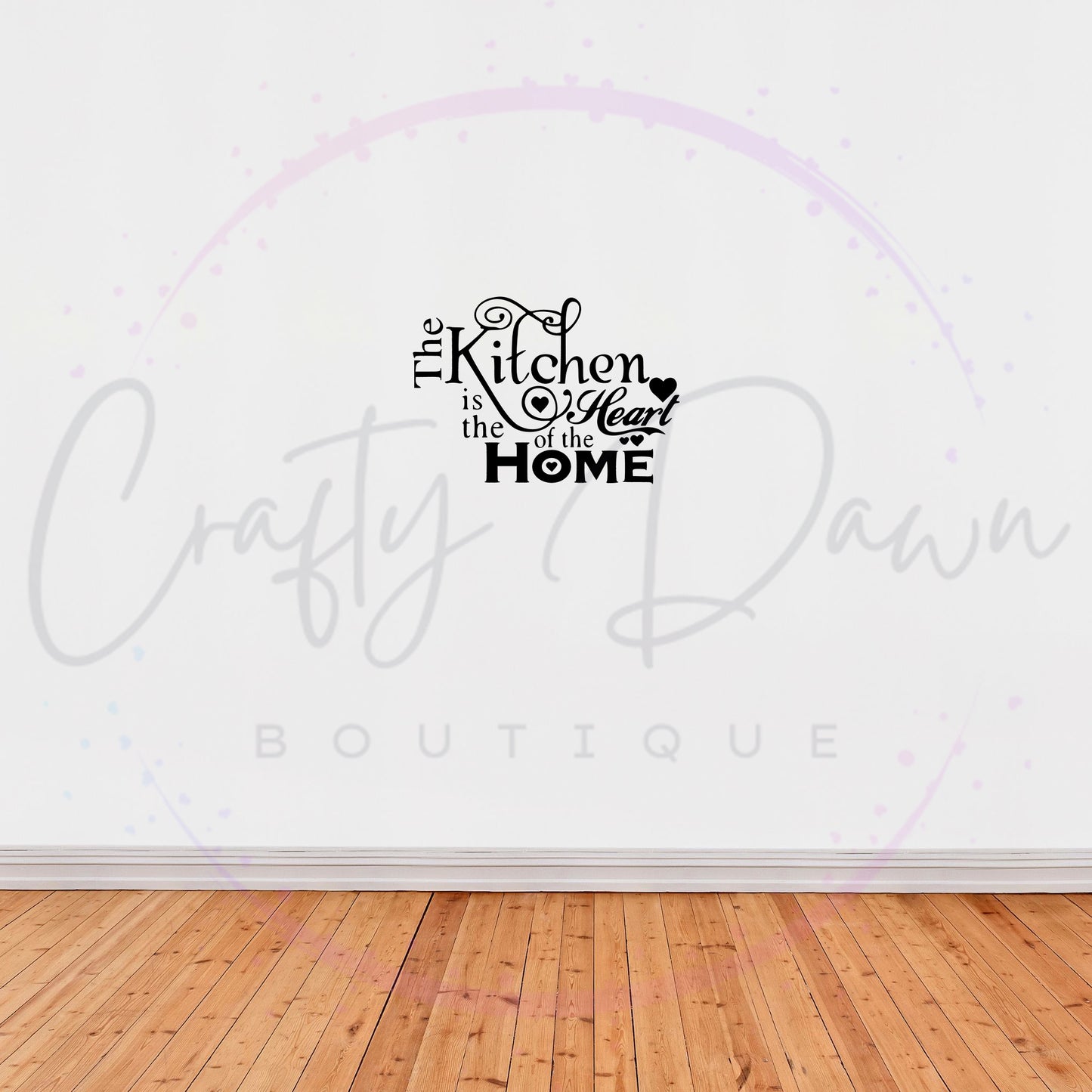 Heart Of The Home Decal