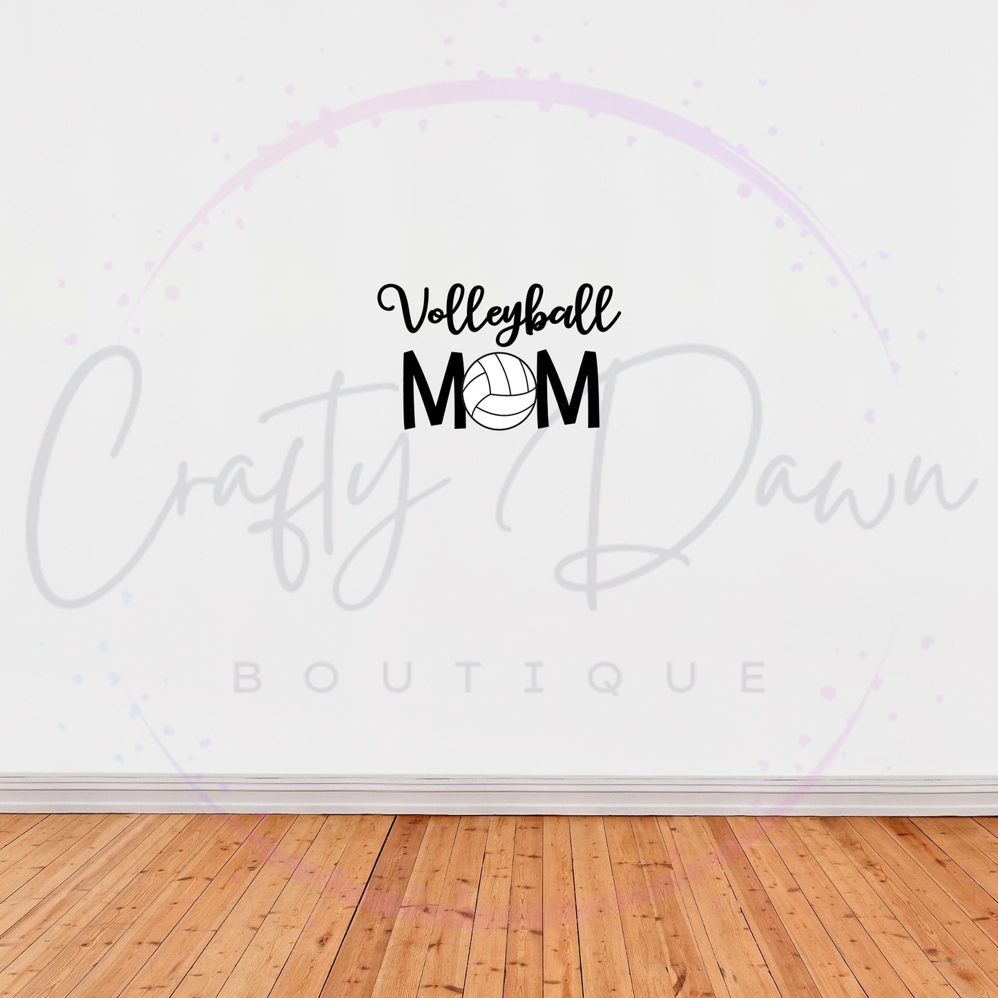 Volleyball Mom Decal