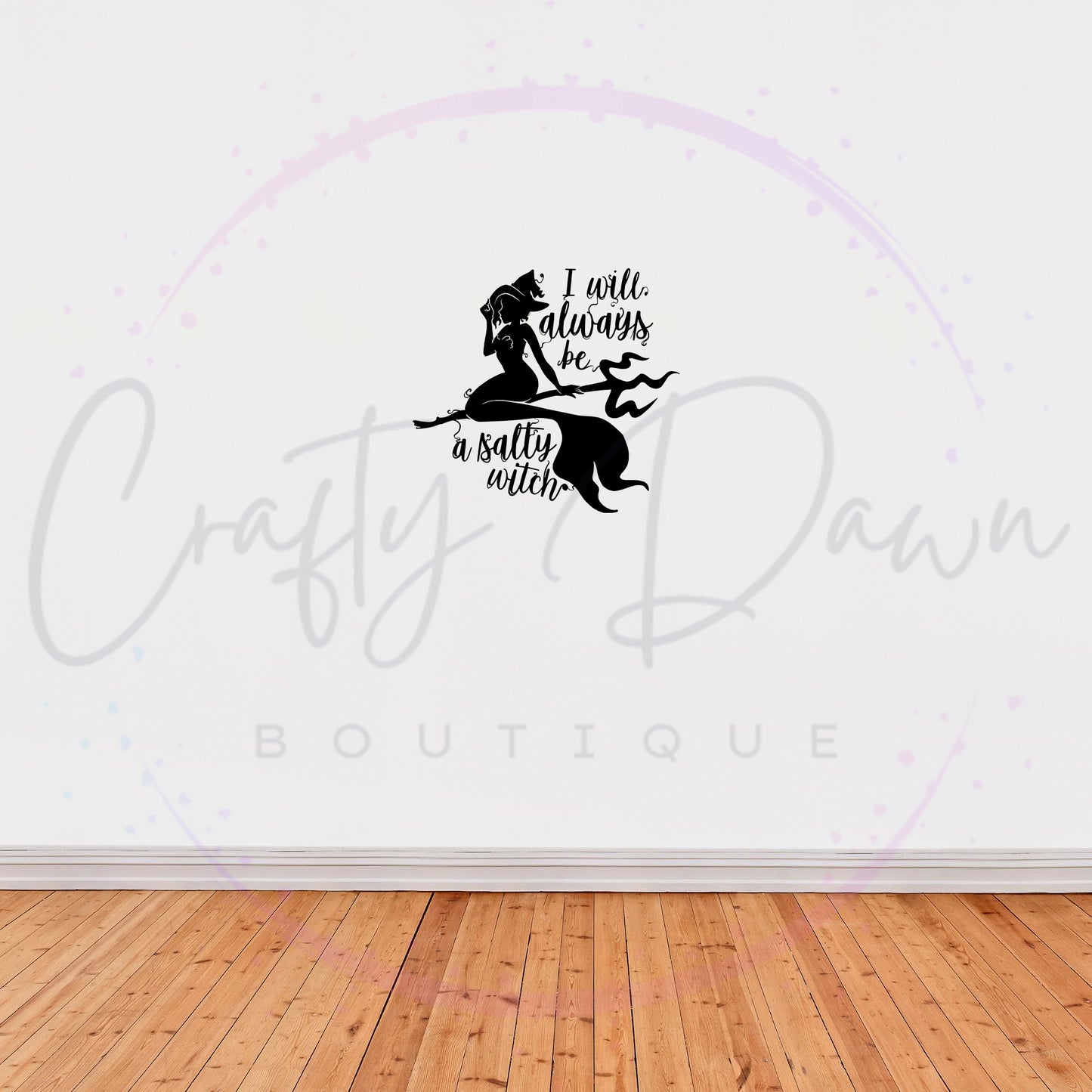 Salty Witch Decal