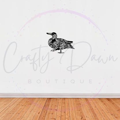 Duck Mandala Decal